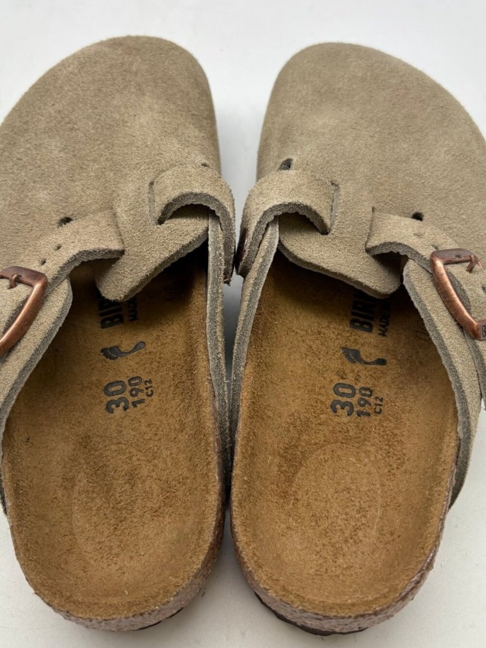 Birkenstock Boston Soft Footbed Suede Clogs - Picture 3 of 6